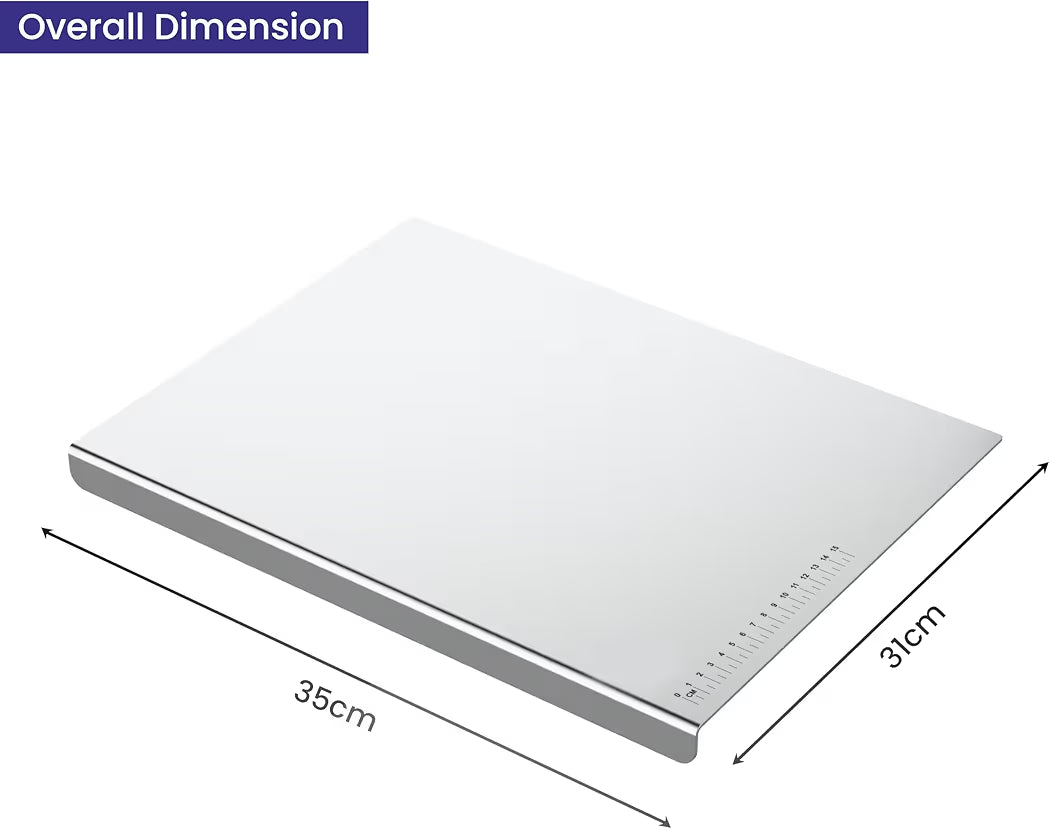 Stainless Steel Chopping Board (35x31cm)