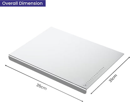 Stainless Steel Chopping Board (35x31cm)